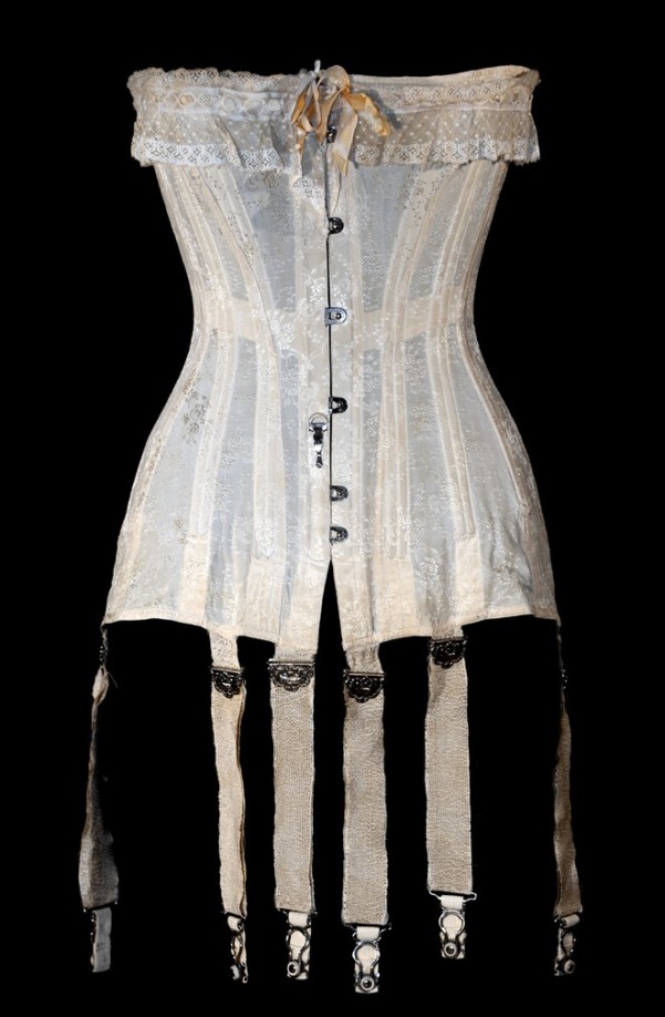  corset Redfern 1906 - corset droit devant